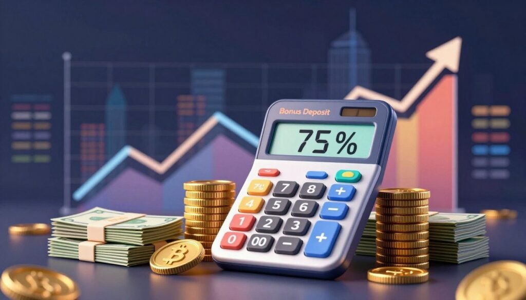 Bonus Deposit 75% Bonus Deposit 75%