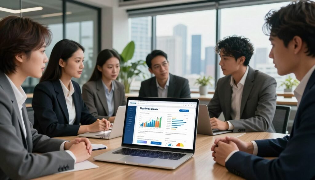 cara daftar headway broker